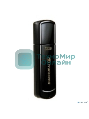 Флешка USB Transcend JetFlash 350 (TS32GJF350), 32Gb, USB 2.0, R/W 15/7, черный