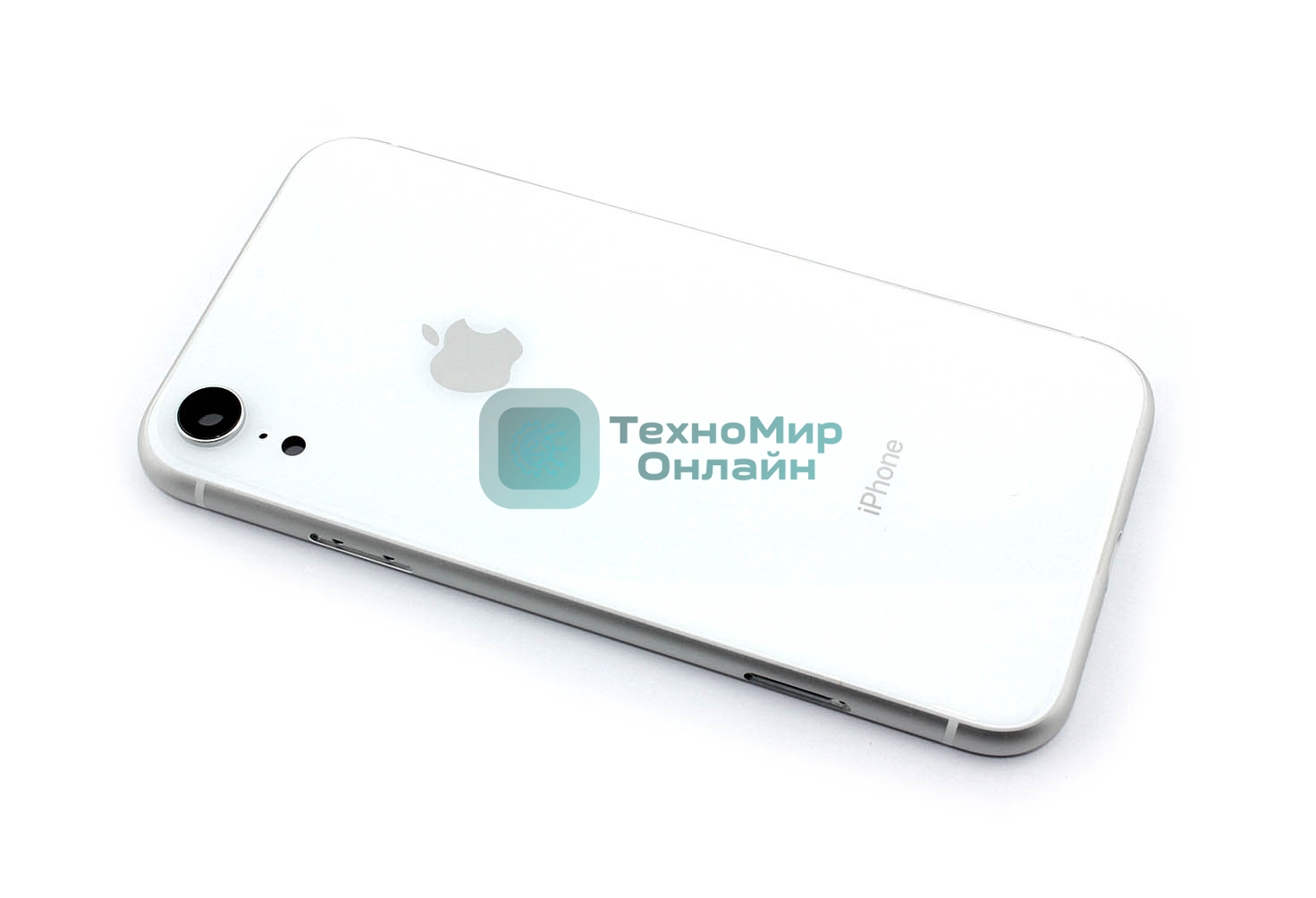 Задняя крышка (корпус) в сборе с рамкой для Apple iPhone XR белый