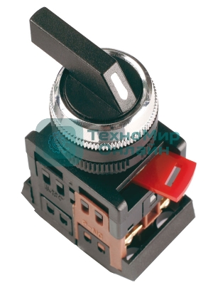 Переключатель ALC-22 на 2 полож. черный 1з+1р IEK BSW10-ALC-2-K02