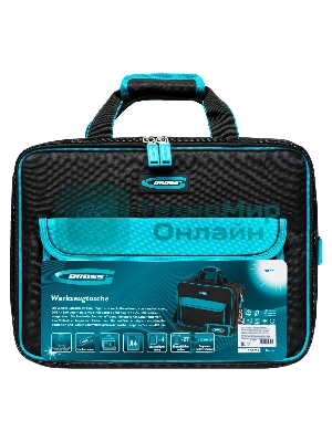 Сумка для инструмента GROSS Meister, 31 карман, отсек для ноутбука, наплечный ремень 90271