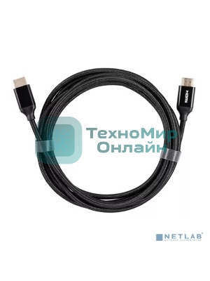 Кабель iOpen HDMI 19M/M ver 2.0, 3М, (light) ACG520BM-3.0