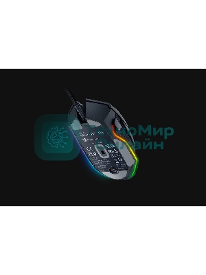 Мышь проводная Razer Basilisk V3 35K черный, 35000 dpi, USB, кнопки - 11