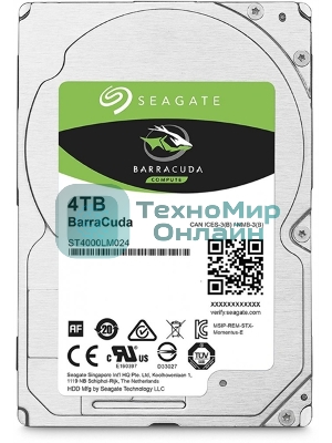 Жесткий диск Seagate Barracuda 4Tb Guardian 2,5