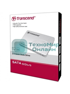 Накопитель SSD Transcend SSD220S, 960Gb, SATA III, 2.5