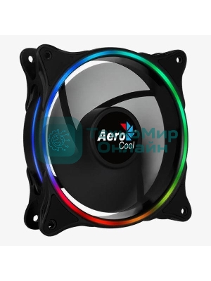Вентилятор для корпуса Aerocool/Formula Eclipse 12 черный, 120 мм, 1200 об/мин, 19.8 дБ, 6 pin