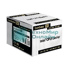 Кулер для процессора ExeGate ETA-20.PWM.V1700 серебристый, 90 мм, алюминий, 2600 об/мин, 23.5 дБ, 4 pin, 90 Вт, 60 мм