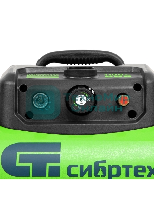 Компрессор воздушный безмаслянный Сибртех BL 1100/6 1100Вт, ресивер 6 л, 180 л/мин