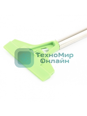 Скребок Сибртех, фиксированное лезвие, 100 мм металлич, обрезиненная ручка, 300 мм