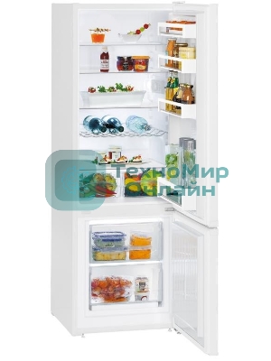 Холодильник Liebherr CUe 2831-26 001 белый двухкамерный 212/53л морозилка снизу