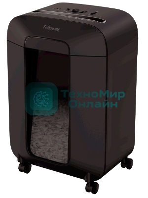 Шредер Fellowes PowerShred LX85 (секр.P-4)/перекрестный/12лист./19лтр./скрепки/скобы/пл.карты