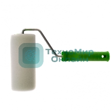 Валик Сибртех Поролон с ручкой, 150 мм, D 48 мм, D ручки 6 мм