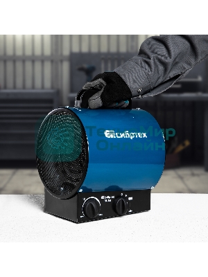 Тепловая пушка Сибртех ТВ-2М (тепловентилятор), 230 В, 2 реж. вентилятор, 2000 Вт