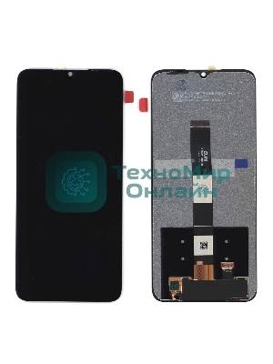 Дисплей для Xiaomi Redmi 9A, Redmi 9C, Redmi 10A черный