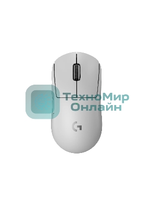 Мышь беспроводная Logitech G PRO X SUPERLIGHT 2 белый, 32000 dpi, радиоканал, USB, кнопки - 5