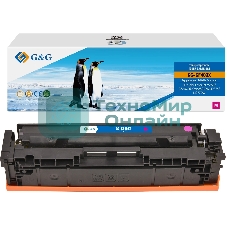 Картридж G&G аналог HP CF403X/201X красный 2.3k с чипом