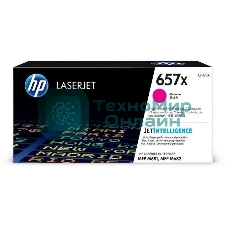 Картридж лазерный HP 657X пурпурный для HP CLJ MFP M681/M682 (CF473X) 23000 стр