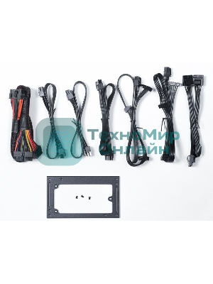 Блок питания Chieftec Compact CSN-550C Retail, 550Вт, 80 PLUS Gold, 80мм, модульный, черный