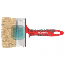 Кисть флейцевая Matrix для эмалей, 100х12 мм, натуральная щетина, пластиковая рукоятка