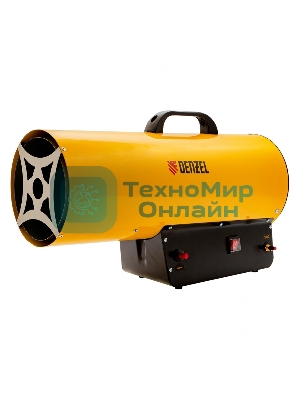 Газовая тепловая пушка Denzel GHG-50, 50 кВт, 1400 м3/ч, пропан-бутан