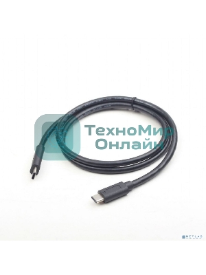 Кабель USB Cablexpert CCP-USB3.1-CMCM-2M, USB3.1 Type-C/USB3.1 Type-C, 2м, пакет