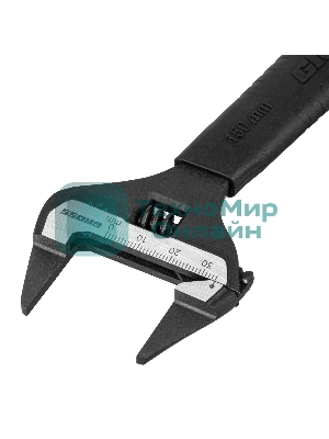 Ключ разводной Gross 15571 150 мм, CrV, ультратонкие губки