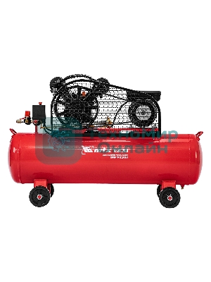 Компрессор воздушный МТХ КР2500/80 рем. привод, 2,5 кВт, 80 л, 420 л/мин