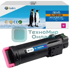 Картридж лазерный G&G GG-106R03486 106R03478/106R03486 пурпурный (2400 стр.) для Xerox Phaser 6510DN/WC 6515DN