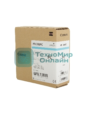 Картридж струйный Canon PFI-306 PC фото голубой для iPF8300S/8400/9400S/9400 (6661B001)