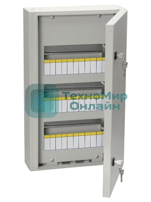 Корпус металлический ЩРн-36з-0 У2 IP54 IEK MKM11-N-36-54-Z
