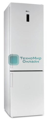 Холодильник Stinol STN 200 D белый двухкамерный 249/75л морозилка снизу, No Frost