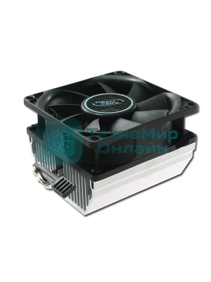 Кулер для процессора DEEPCOOL CK-AM209 V2 черный, 80 мм, алюминий, 1600 об/мин, 22 дБ, 3 pin, 65 Вт, 56 мм