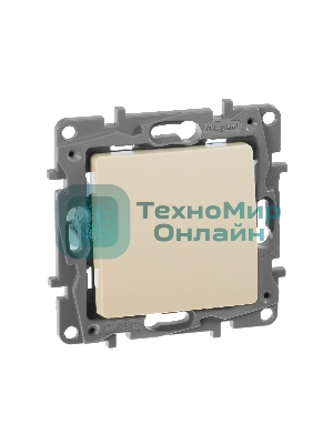 Переключатель 10А на винтах, сл. кость ETIKA 
