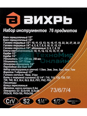 Набор инструментов, 1/2