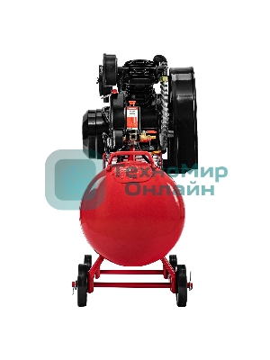 Компрессор воздушный МТХ КР2500/80 рем. привод, 2,5 кВт, 80 л, 420 л/мин