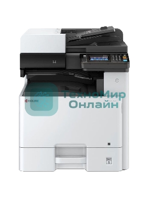 МФУ лазерное Kyocera Ecosys M8124cidn (1102P43AX0) АЗИЯ, (А3, 24/12 ppm A4/A3 1,5 Gb, USB, Network, дуплекс, автоподатчик, пуск. комплект, старт. карт.TK-8110)