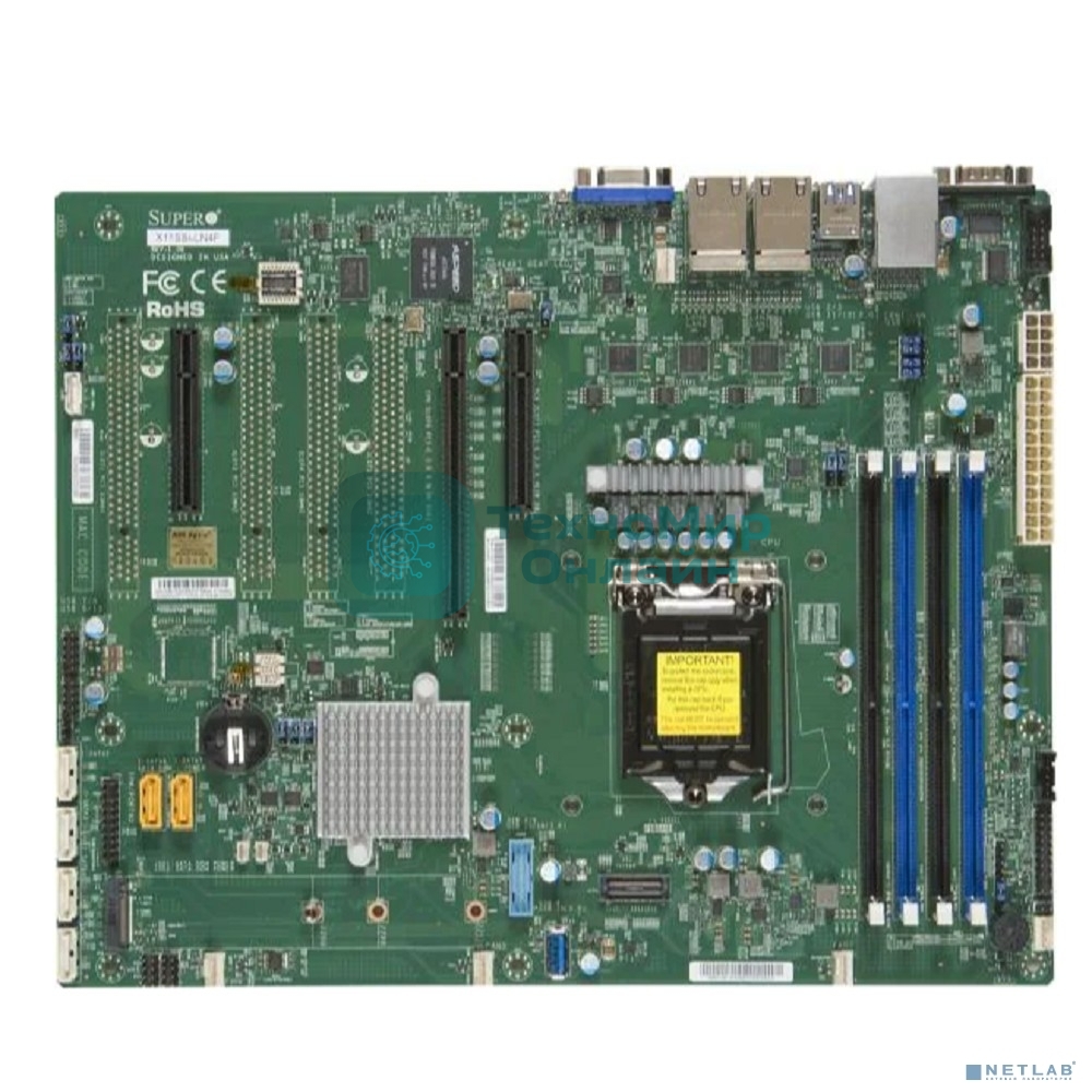 Материнская плата Supermicro MBD-X11SSi-LN4F-B