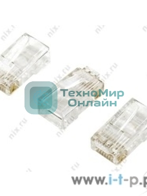 Коннектор 5bites US005A RJ-45 8p8c, зол.напыление 1шт