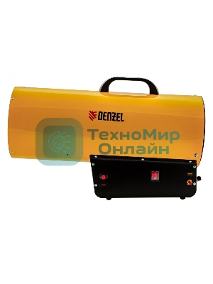 Газовая тепловая пушка Denzel GHG-50, 50 кВт, 1400 м3/ч, пропан-бутан