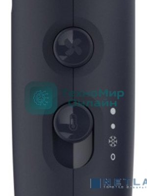Фен Philips BHD360/20 черный/синий, 2100 Вт, ионизация