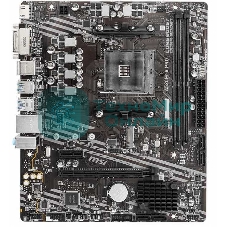 Материнская плата MSI A520M-A PRO, AM4, AMD A520, 2xDDR4, 4xSATA, 1xM.2, 1xPCIe 3.0 x16, 1xDVI-D, 1xHDMI, 1x 1Gb LAN, 2xUSB 2.0, 4xUSB 3.2 Gen 1, 3x3.5 мм, 7.1, mATX