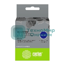 Картридж ленточный Cactus CS-LK5TbN черный для Epson LW400/LW700/LW600P/LW1000P/K400/Z700/Z900