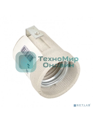 Патрон керамический E27 с держателем EKF PROxima