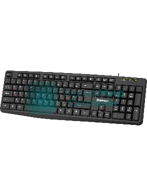 Клавиатура проводная Defender Concept HB-164, USB, черный