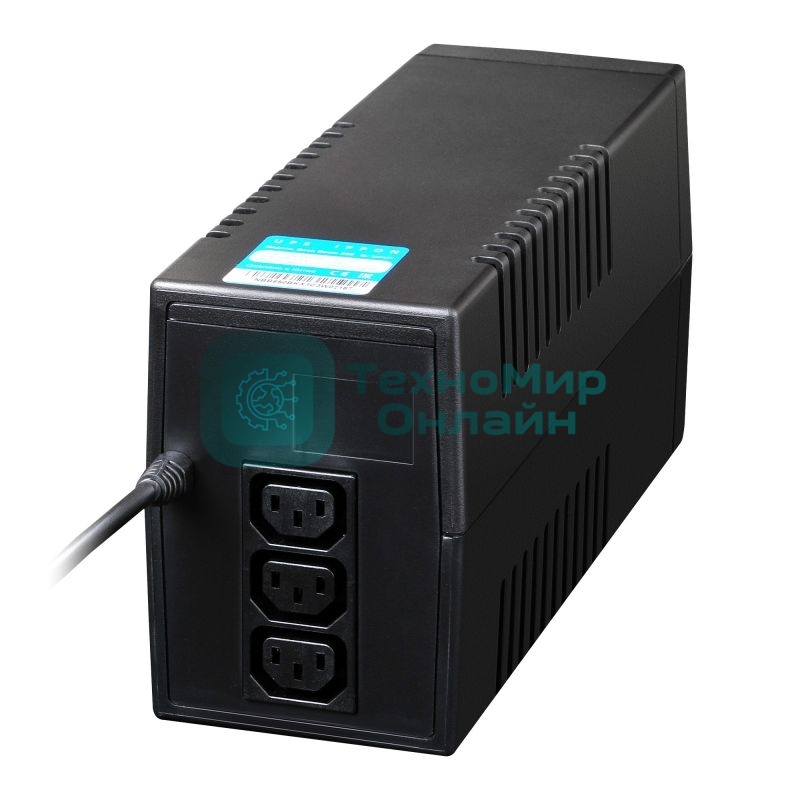 Источник бесперебойного питания Ippon Back Basic 850 480Вт 850ВА черный