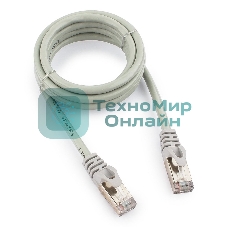 Патч-корд FTP Cablexpert cat.6, 1.5м, литой, многожильный, серый