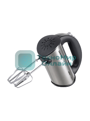 Миксер ручной Centek CT-1108 черный/стальной, 600 Вт