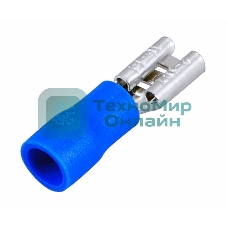 Клемма плоская Rexant изолированная гнездо 5.6 мм 1.5-2.5 мм² (РПи-м 2.5-(4.8)/РПИм 2-5)