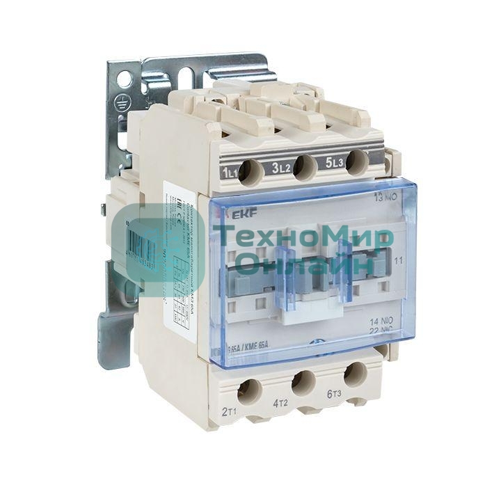 Контактор КМЭ 65А 220В NO+NC EKF ctr-s-65-220