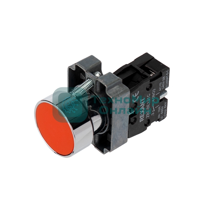 Кнопка Rexant XB2 красная NC