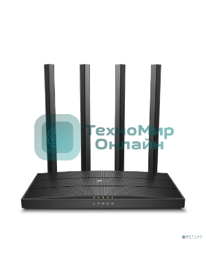 Роутер беспроводной TP-Link Archer C80 AC1900 10/100/1000BASE-TX черный